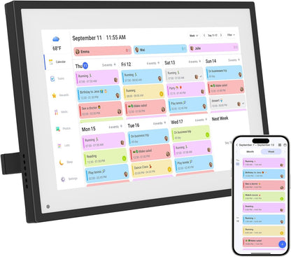 10.1 Inch Digital Calendar - Touchscreen